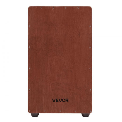 Large Cajon Box Drum Birch Wood Percussion Instrument with Snare Wires
