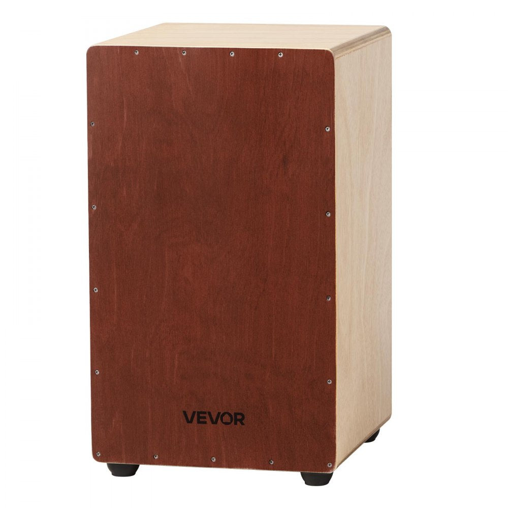 Large Cajon Box Drum Birch Wood Percussion Instrument with Snare Wires