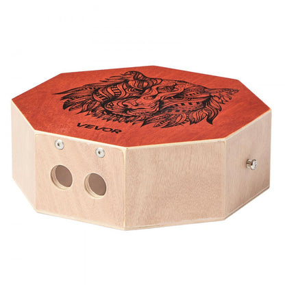 Unique Cajon Box Drum Birch Wood Percussion Instrument with Guitar Strings