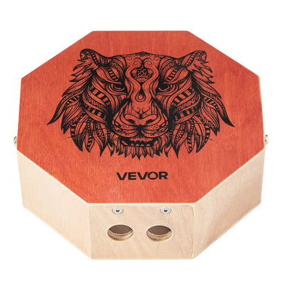 Unique Cajon Box Drum Birch Wood Percussion Instrument with Guitar Strings