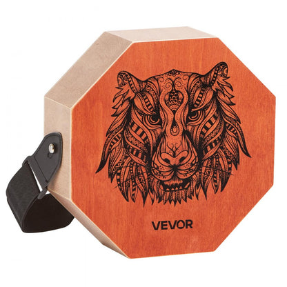 Unique Cajon Box Drum Birch Wood Percussion Instrument with Guitar Strings