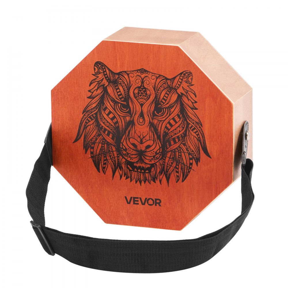 Unique Cajon Box Drum Birch Wood Percussion Instrument with Guitar Strings