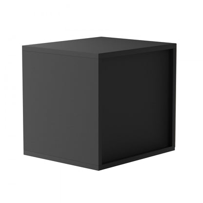 VEVOR Wood Literature Organizer Adjustable File Sorter 5 Compartments Black