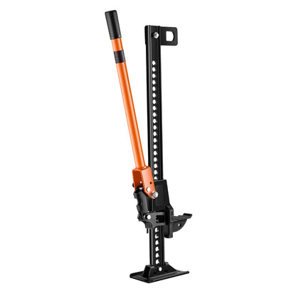 Farm Jack, 845mm Utility High Lift Farm Jack, 3.18 Ton Capacity Ratcheting Off Road Utility Jacks, Heavy-Duty Lift Jacks with 130.1-711.2 mm Lifting Range for Tractor, Truck, SUV