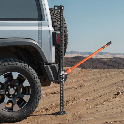 122cm Off Road Farm Jack Hoist 3.18 Ton High Lift Tractor Vehicle's Winch