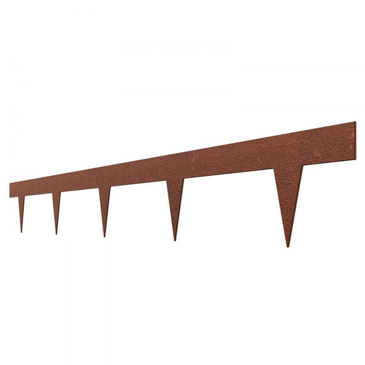 VEVOR Steel Landscape Edging 10 Packs 40 x 4.5in Weather-Resistant for Yard Lawn