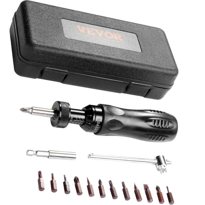 Adjustable Torque Screwdriver, 1/4" Drive with 1.13-7.91 N.m Range, 0.75 kg