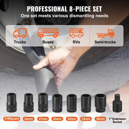 VEVOR Torque Multiplier, Heavy Duty Torque Multiplier Wrench Set, 1 Inch Drive Lug