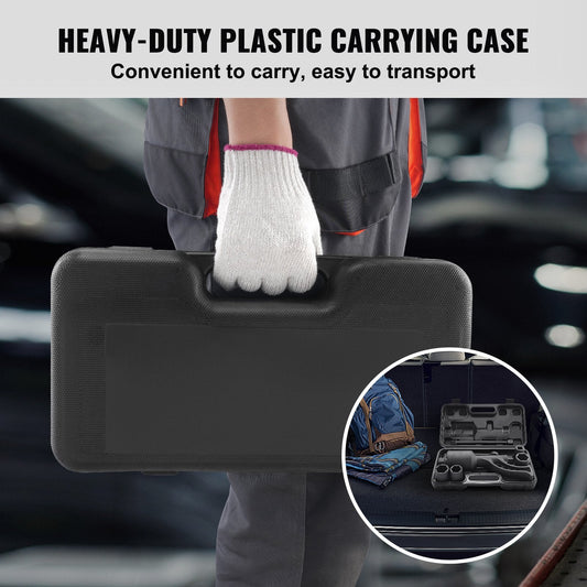Heavy Duty 1m Drive Torque Multiplier Wrench Set with 4 Sockets & Case