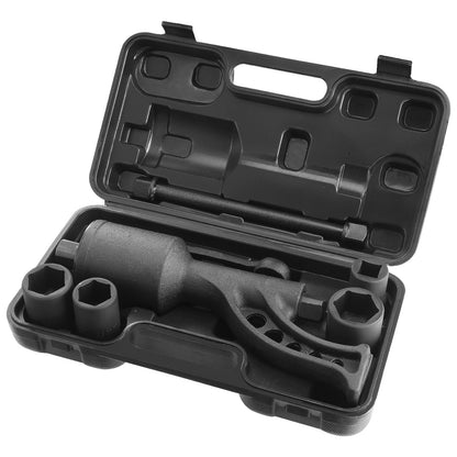 Heavy Duty 1m Drive Torque Multiplier Wrench Set with 4 Sockets & Case
