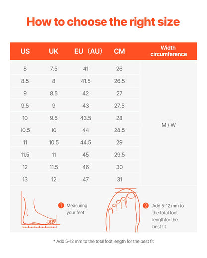 VEVOR Steel Toe Shoes for Men US Size 8.5 Athletic Work Shoe Sneakers Black