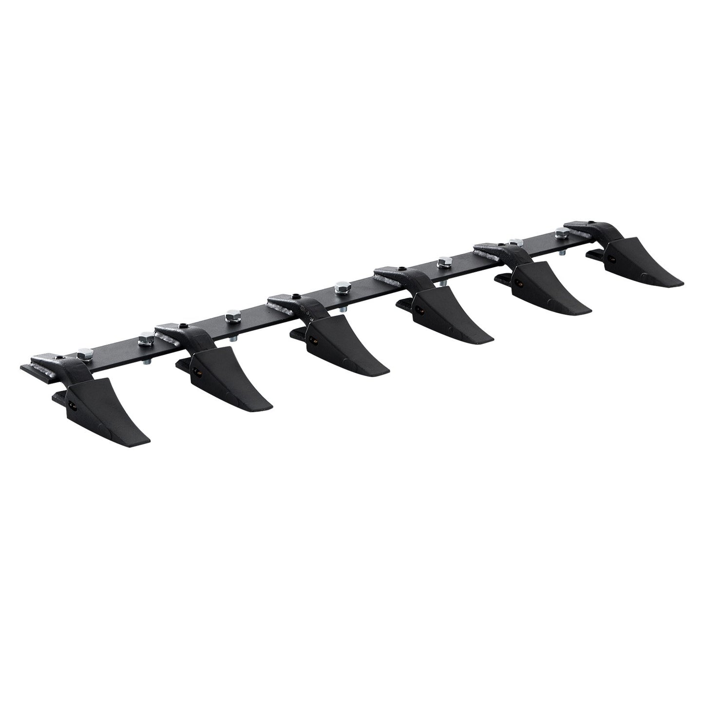 VEVOR Bucket Tooth Bar, 1200 mm, Heavy Duty Tractor Bucket 6 Teeth Bar for Loader