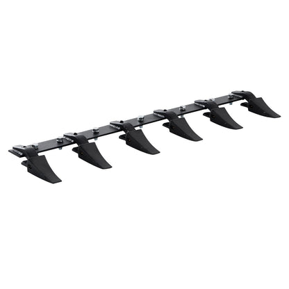 VEVOR Bucket Tooth Bar, 1200 mm, Heavy Duty Tractor Bucket 6 Teeth Bar for Loader