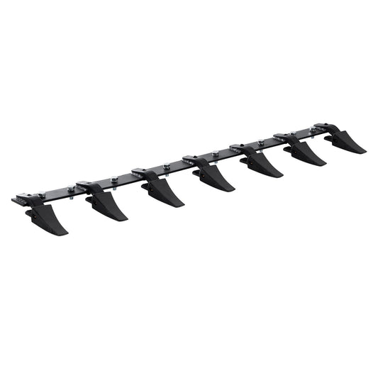 VEVOR Bucket Tooth Bar, 1500mm, Heavy Duty Tractor Bucket 7 Teeth Bar for Loader