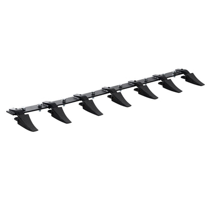 Heavy Duty 1.5m Tractor Bucket Tooth Bar, 7 Teeth, 2000 kg Load Capacity