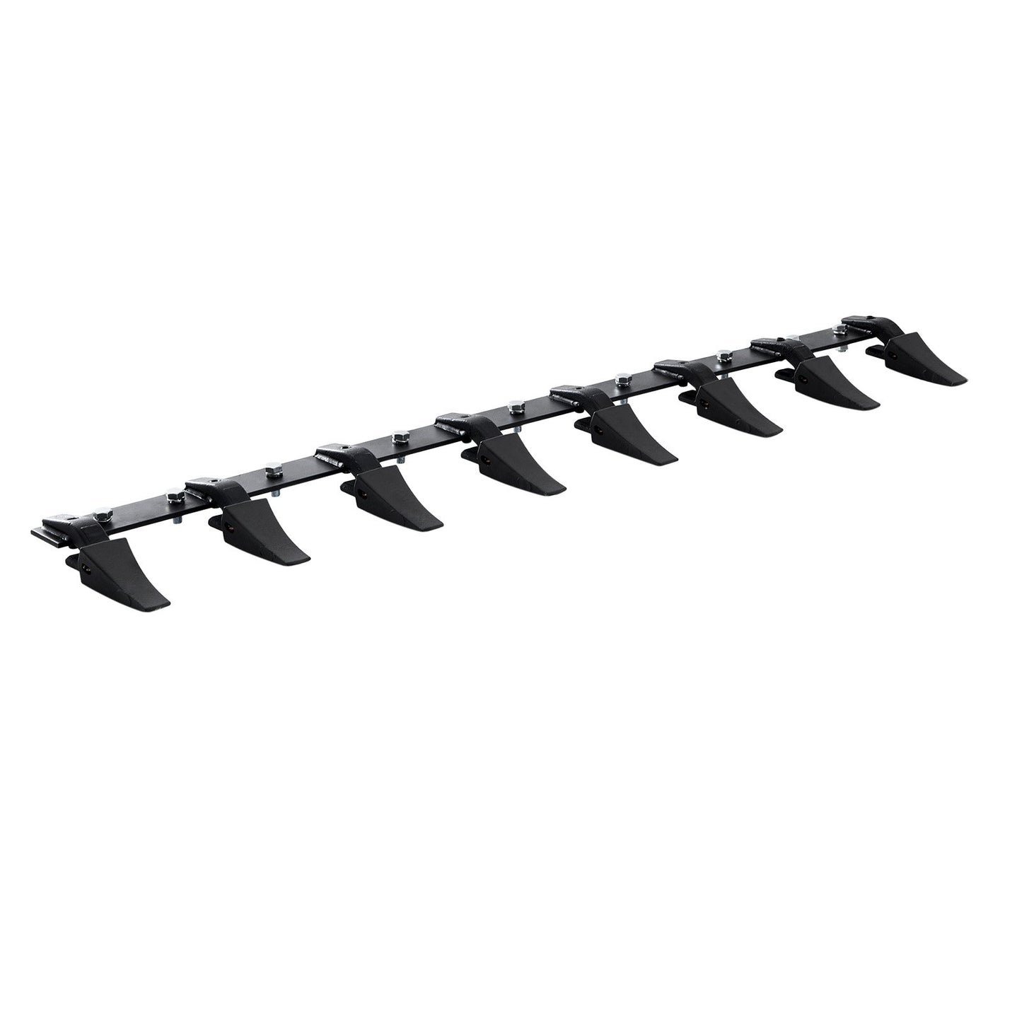 VEVOR Bucket Tooth Bar, 1650mm, Heavy Duty Tractor Bucket 8 Teeth Bar for Loader