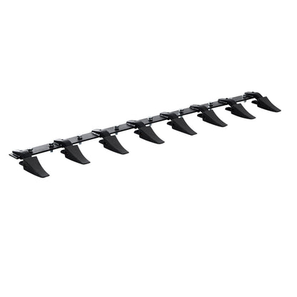 VEVOR Bucket Tooth Bar, 1650mm, Heavy Duty Tractor Bucket 8 Teeth Bar for Loader