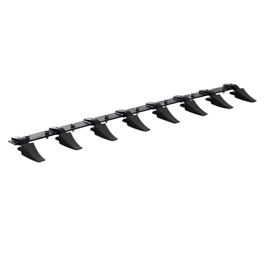 VEVOR Bucket Tooth Bar, 1650mm, Heavy Duty Tractor Bucket 8 Teeth Bar for Loader