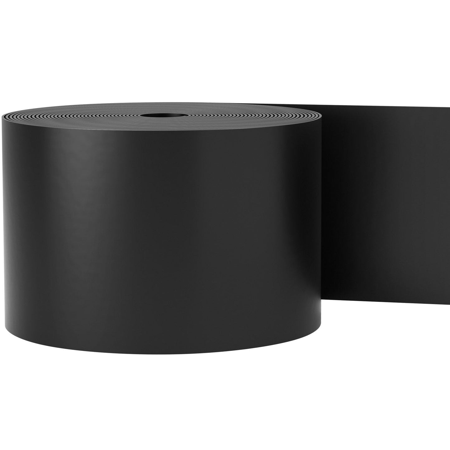 Flexible HDPE Landscape Edging, 25.4 cm Depth, 45.7 m Length, Black