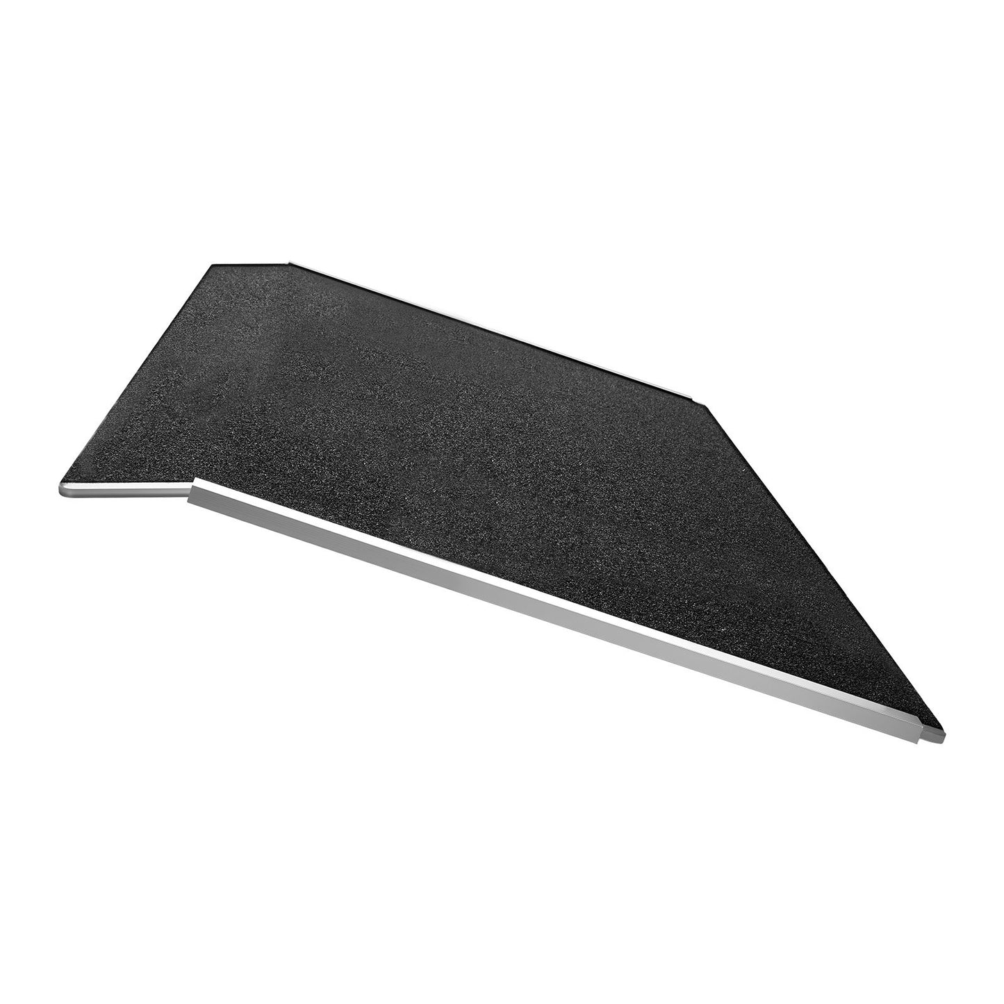 Threshold Ramp for Doorways, 810 x 390 mm, Platform Aluminum Wheelchair Ramp, Non-Slip Door Threshold Ramps, 181.4 kg Load Capacity, for Home Steps, Curbs, Wheelchairs, Walkers, Scooter, Carts