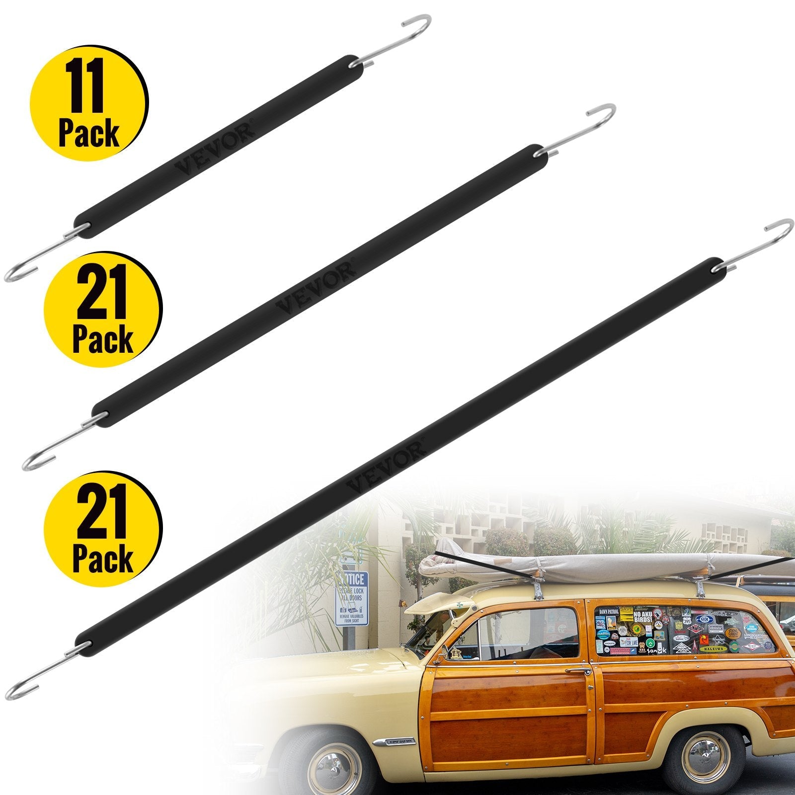 Extra-wide 0.78-inch cords distribute load pressure and support up to 55 pounds each