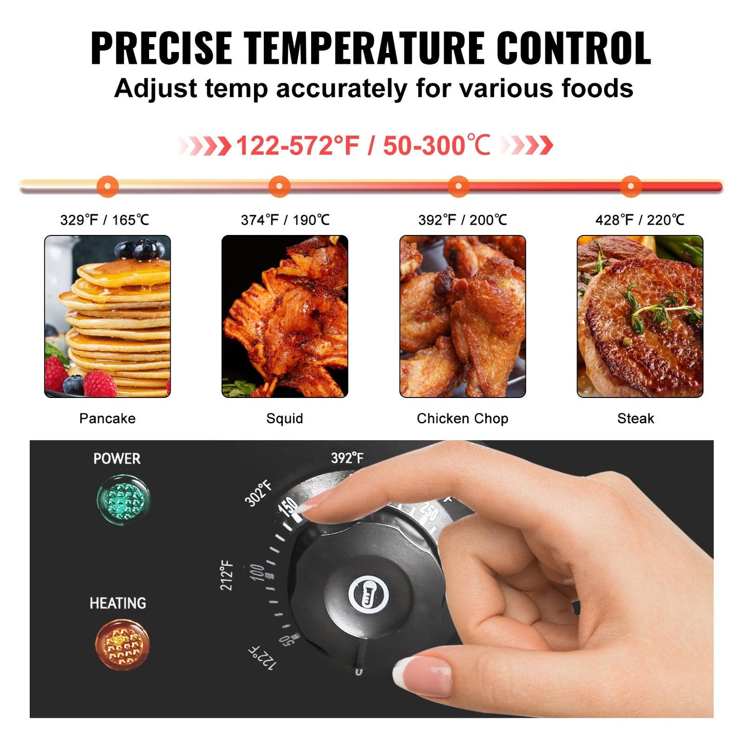 3000W 0.54m Commercial Electric Griddle with Adjustable Temperature Control