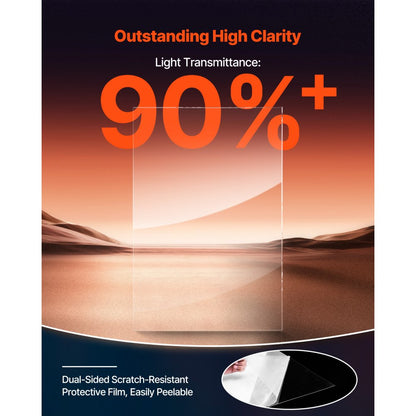 VEVOR 5-Pack PET/Plexiglass Sheets 610 x 914 mm Plastic Sheets 1 mm Thick