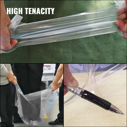 Durable 3x7.6 m Polyethylene Greenhouse Film, 6 Mil Thickness for DIY Projects
