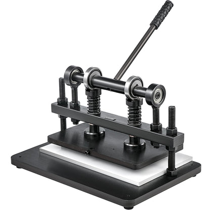 Manual Leather Die Cutter & Embossing Machine, 360x220mm, 1.5 Ton Pressure