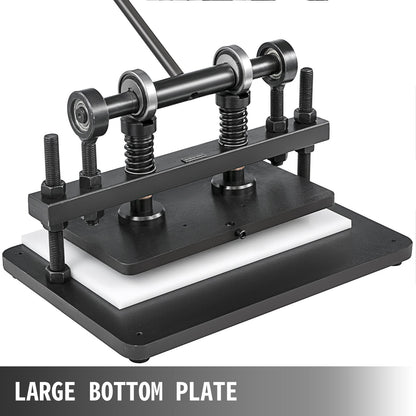 Leather Cutting Machine Manual Die Cutter 360x220mm Leather Embossing Machine