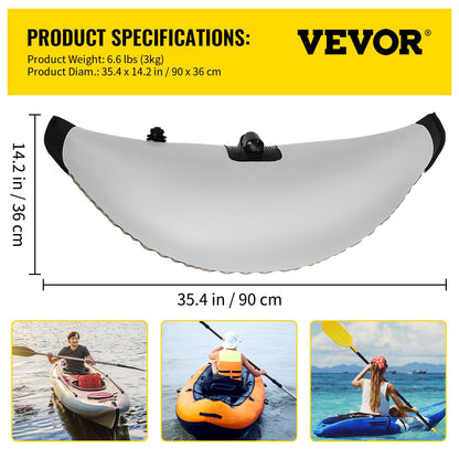 Inflatable Kayak Stabilizer Kit, PVC Outrigger Floats for Canoes & Fishing Boats