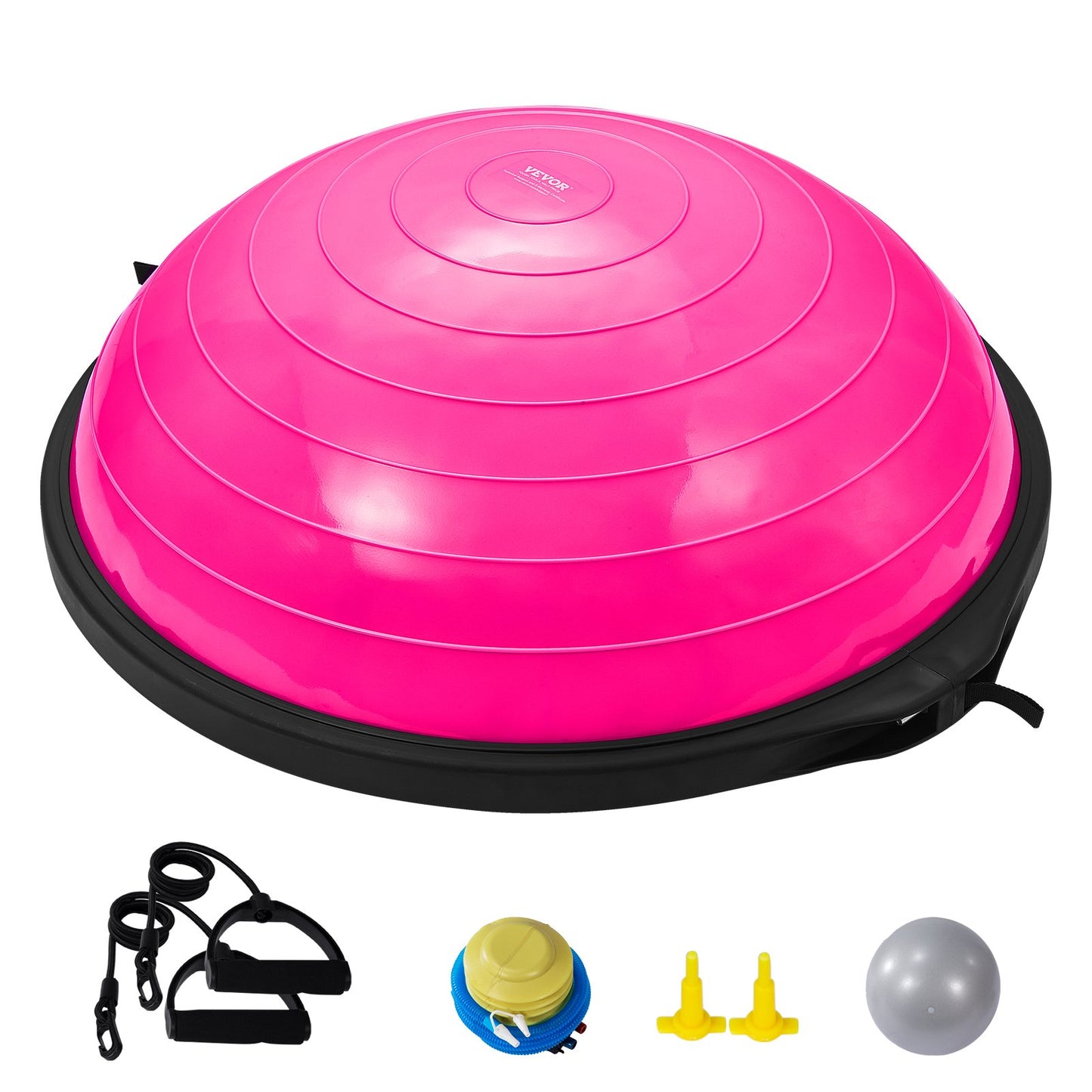 VEVOR Half Exercise Ball Trainer, 26 inch Balance Ball Trainer, 1500lbs Capacity