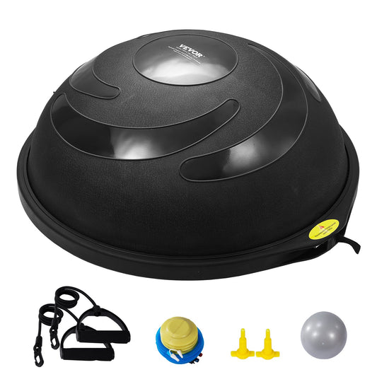 VEVOR Half Exercise Ball Trainer, 26 inch Balance Ball Trainer, 1500lbs Capacity