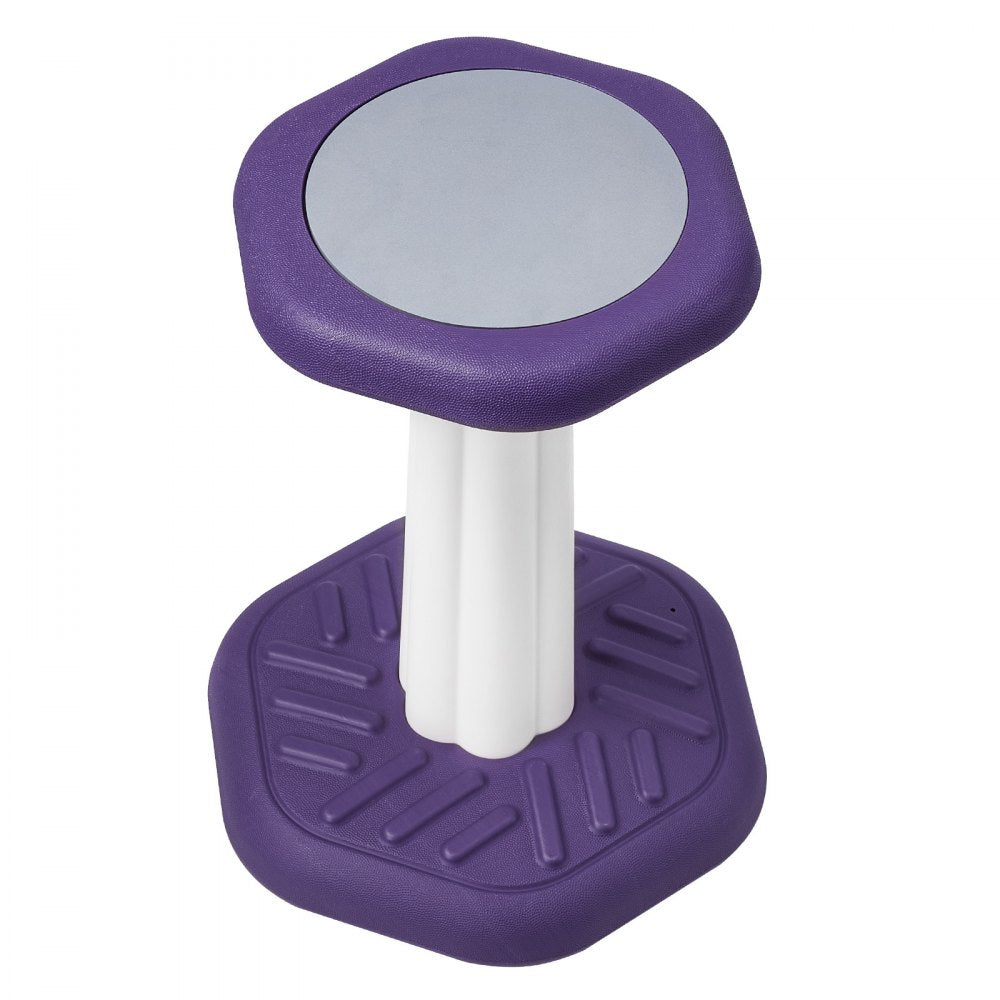 Kids Wobble Chair Active Chair with Sponge Cushion for Age 7-14 Purple