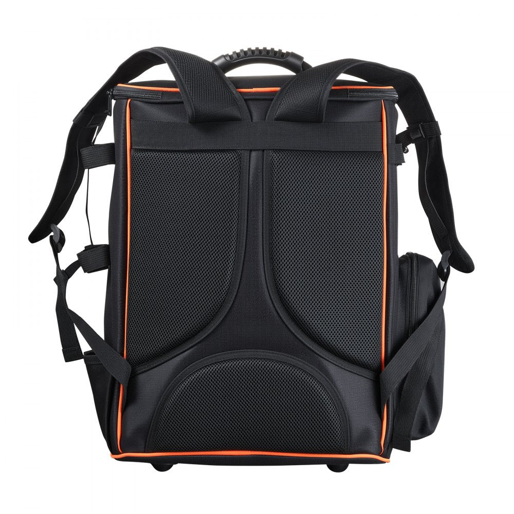 VEVOR 35.6L Welding Backpack 600D Polyester Welder Backpack for Tools and Helmet