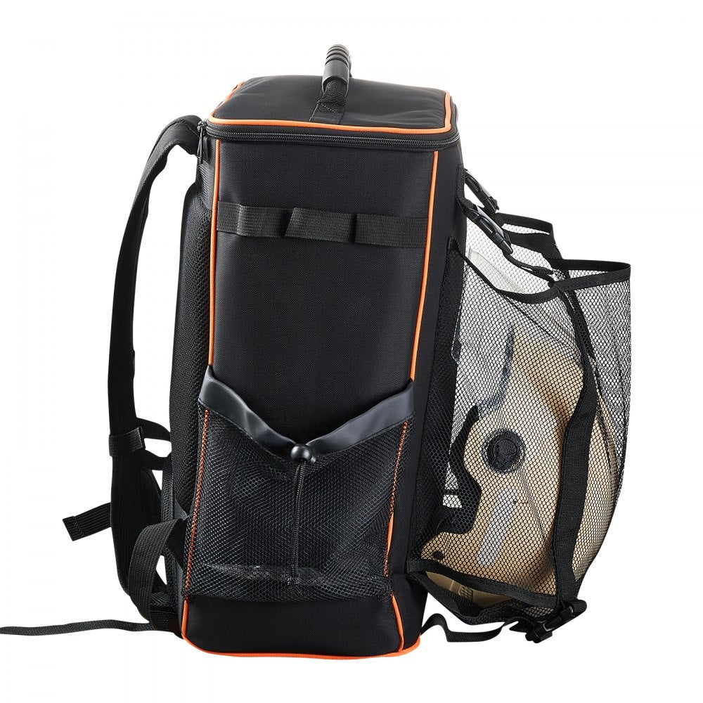 VEVOR 33L Welding Backpack 600D Polyester Welder Backpack for Tools and Helmet