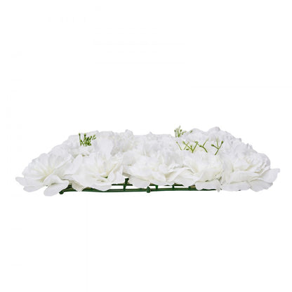 VEVOR 3D Flower Wall Panel 24 PCS 15 x 15 inch Artificial Floral Background for Wedding
