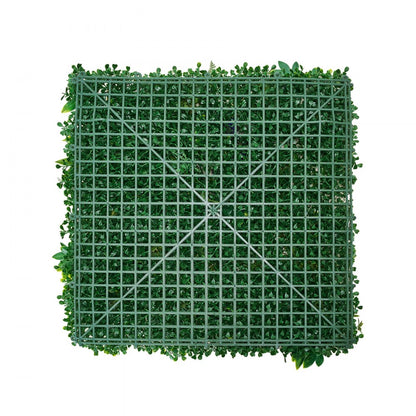 VEVOR Artificial Grass Wall Panels 8 PCS 20 x 20 inch 3D Greenery for Decor