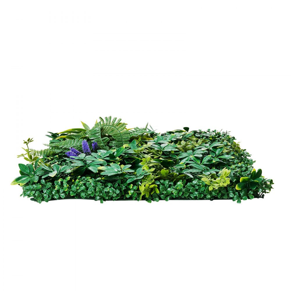 VEVOR Artificial Grass Wall Panels 8 PCS 20 x 20 inch 3D Greenery for Decor