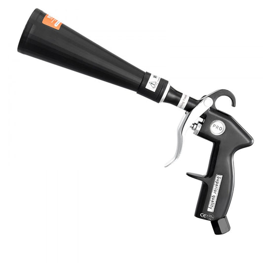 VEVOR Car Cleaning Gun 6-9.2 Bar High-Pressure Air Blow Gun 2 Nozzles Blast Dirt