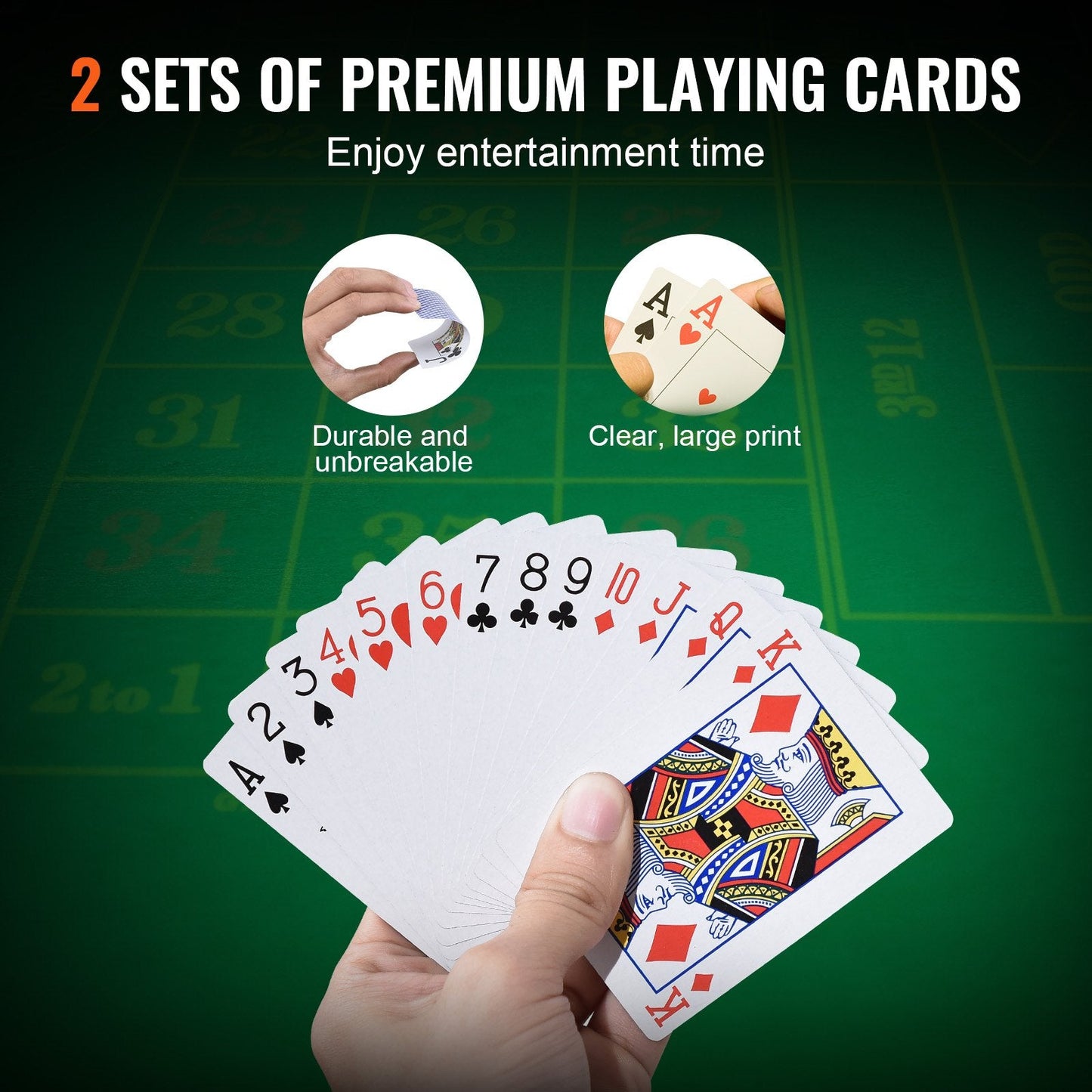 200-Piece Poker Set with Aluminum Case - 11.5g Chips, Cards, Dice, & Buttons