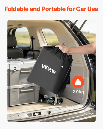 Hitch Cargo Carrier Bag, Waterproof 840D PVC, 118.5 x 51 x 50 cm (12 Cubic Feet), Heavy Duty Cargo Bag for Truck Bed Storage with Reinforced Straps, Suitable for Car SUV Vans Hitch Basket