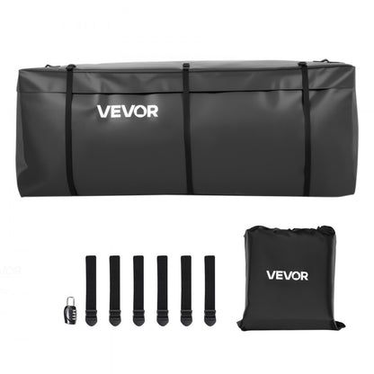 VEVOR Hitch Cargo Carrier Bag 146 x 49.5 x 60.5 cm (16 Cubic Feet) Waterproof