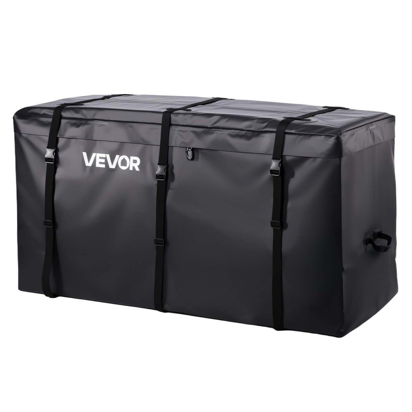 Hitch Cargo Carrier Bag, Waterproof 840D PVC, 153 x 61 x 91.3 cm (30 Cubic Feet), Heavy Duty Cargo Bag for Truck Bed Storage with Reinforced Straps, Suitable for Car SUV Vans Hitch Basket