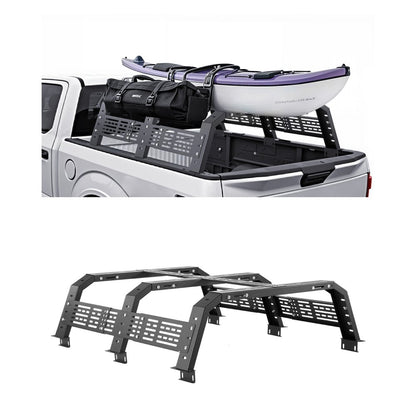 VEVOR Overland Truck Bed Rack 408.2 kg Capacity Fit Full Size & Mid-Size Trucks