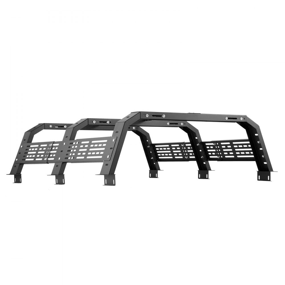 VEVOR Overland Truck Bed Rack 408.2 kg Capacity Fit Full Size & Mid-Size Trucks