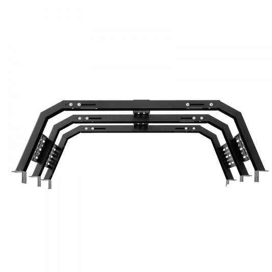 VEVOR Overland Truck Bed Rack 408.2 kg Static Capacity Fit Tacoma/Gladiator JT