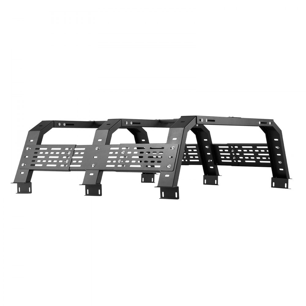 VEVOR Overland Truck Bed Rack 408.2 kg Static Capacity Fit Tacoma/Gladiator JT
