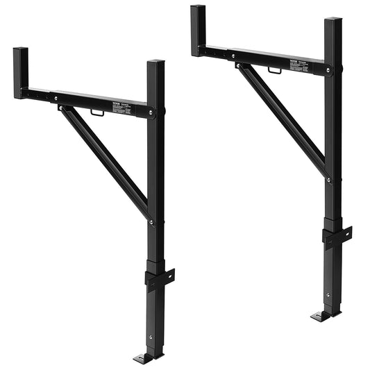 VEVOR Truck Rack, 19-34inch Extendable Truck Ladder Rack, 38.6"-43.6" Adjustable