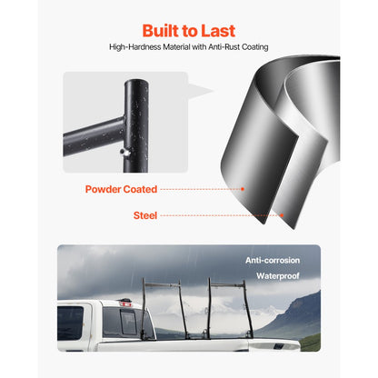 VEVOR Truck Ladder Rack Universal Cargo Rack 362.9 kg Capacity for Large Cargo